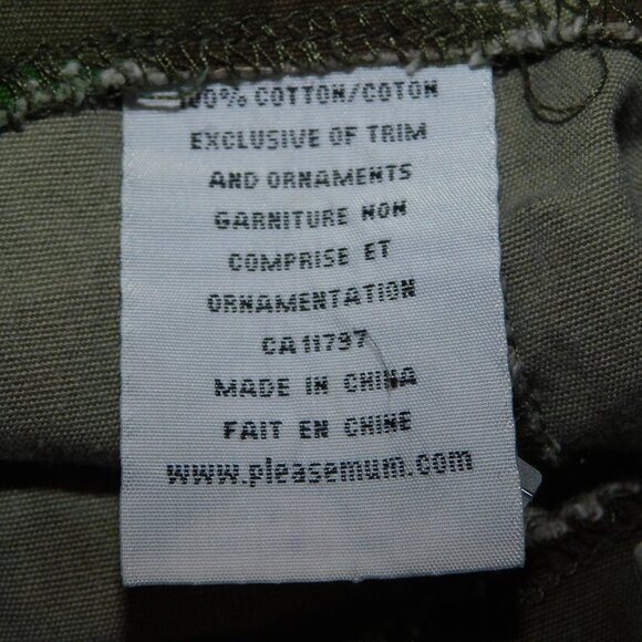 Please Mum Boys 12 - 18 Months Green Camo Camouflage Overalls - Picture 6 of 10